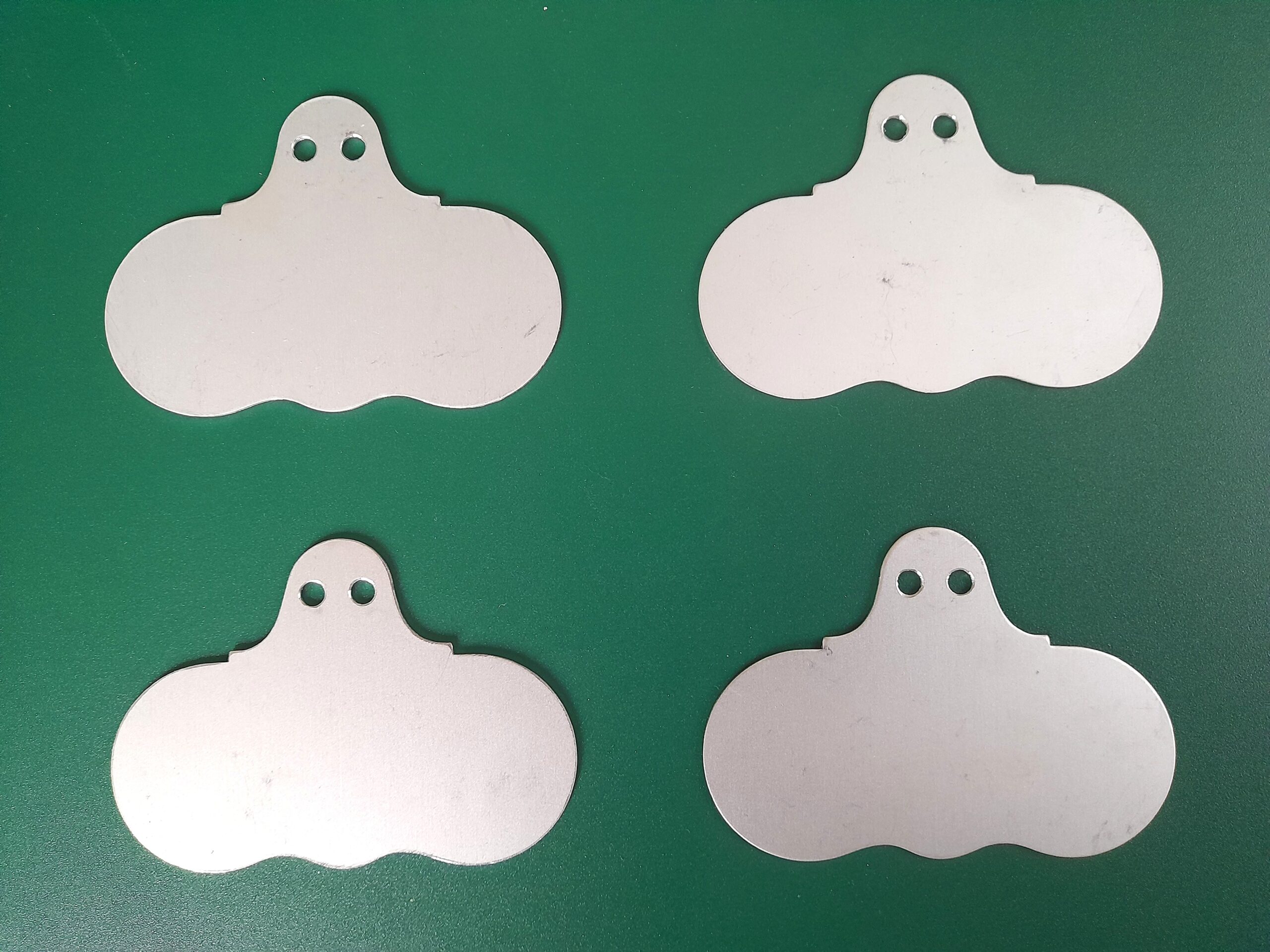 Hang On Aluminium Wide Face Plant Labels - Love Lane Gardens Range - Image 3