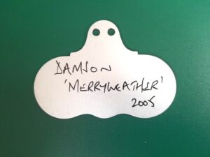 Hang On Aluminium Wide Face Plant Labels - Love Lane Gardens Range