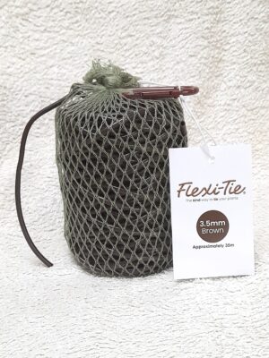 Flexi-Tie 2.5mm or 3.5mm, Brown or Green - 2.5mm Green