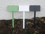 Angled Face Bed Medium - 20cm Plant Labels