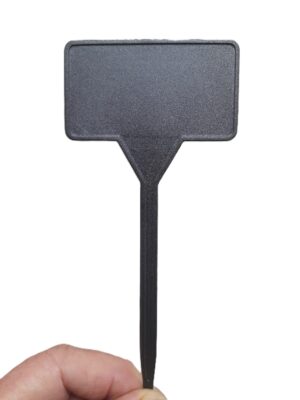 Push in T - 14 cm Black Plastic Plant Labels