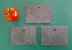 Hang On or Tie On Slate Plant Label - Medium