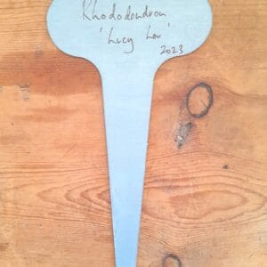 Push In Zinc Wide Face Large - Wartnaby Gardens Range