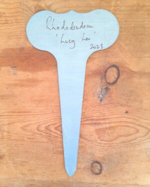 Push In Zinc Wide Face Large - Wartnaby Gardens Range