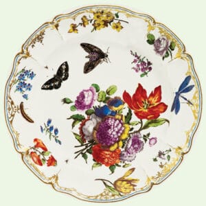The Victoria and Albert Museum © Flowers and Butterflies Plate