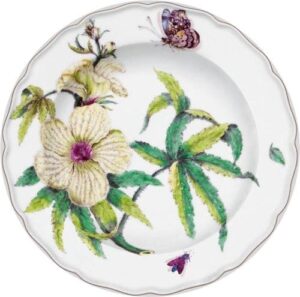 The Fitzwilliam Museum © The Botanical Dessert Plate