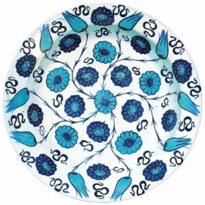 Ashmolean Museum, University of Oxford © Tulips and Chrysanthemums Plate