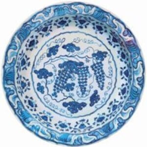 Ashmolean Museum, University of Oxford © Blue Grapes Plate