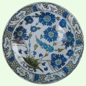 The Fitzwilliam Museum © Iznik Plate (Isnik)
