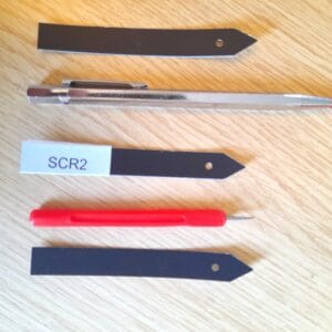 Scratch Off Black Plastic 2