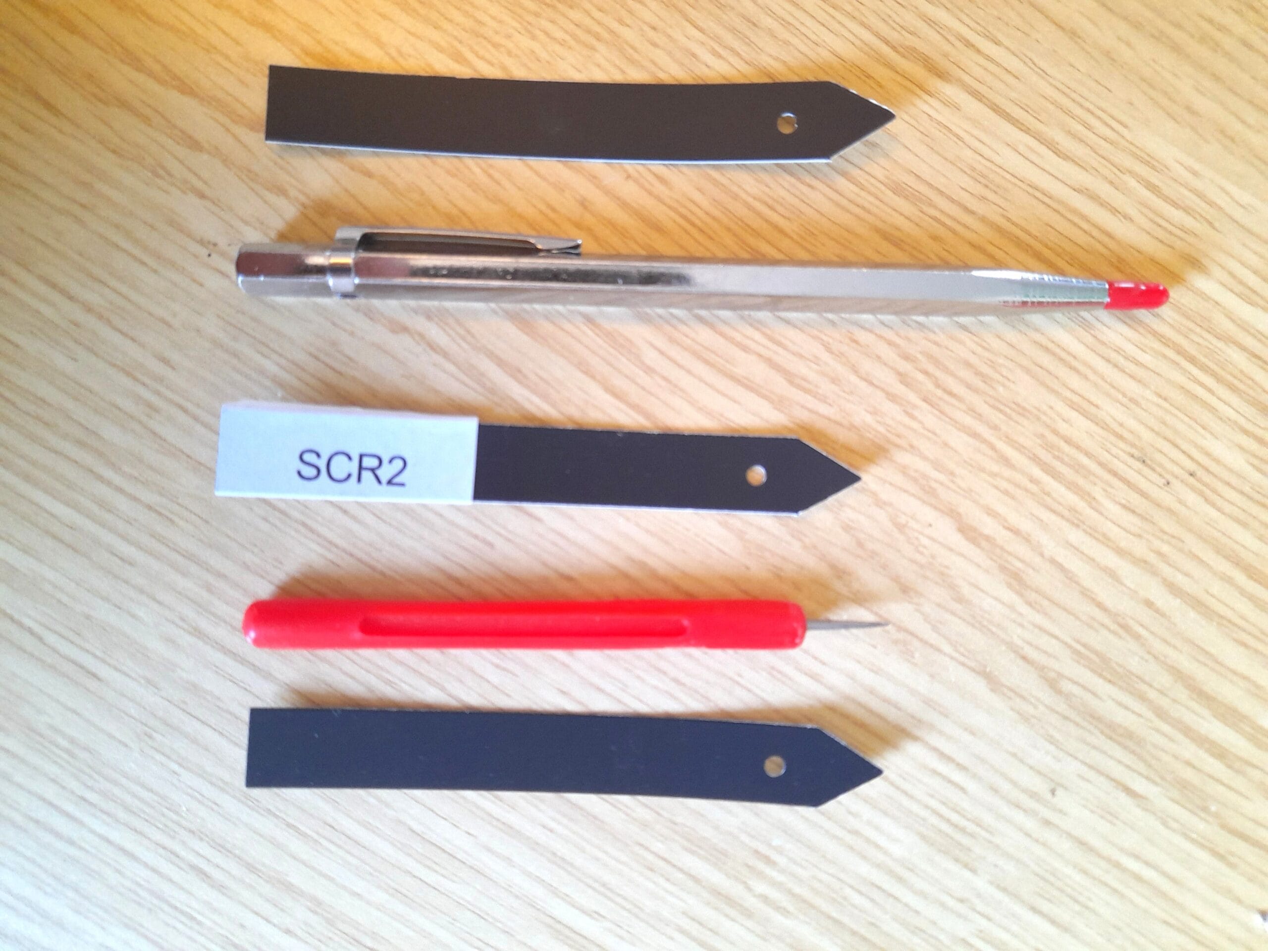 Scratch Off Black Plastic 2