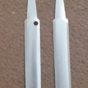 Second (2nd) Quality Push In Aluminium Large Plant Labels - 15cm