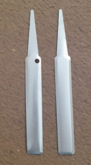 Second (2nd) Quality Push In Aluminium Large Plant Labels - 15cm