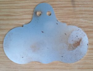 Second (2nd) Quality Wide Face Hang On Aluminium Plant Labels